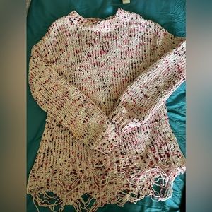 Pink Popcorn Sweater